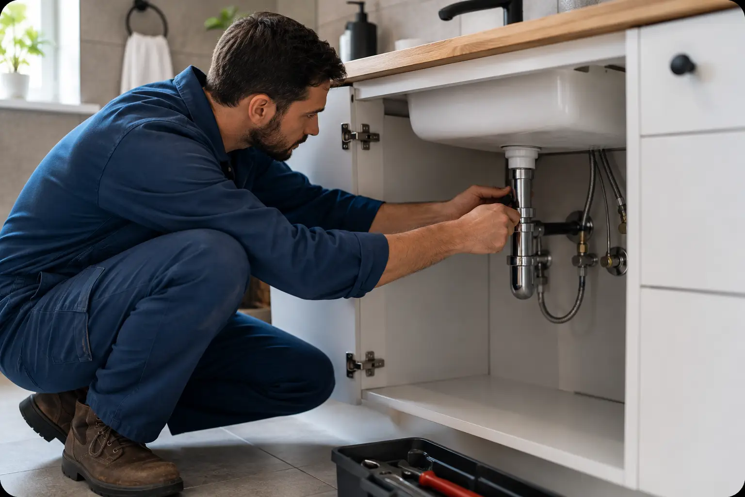 plumbing services request